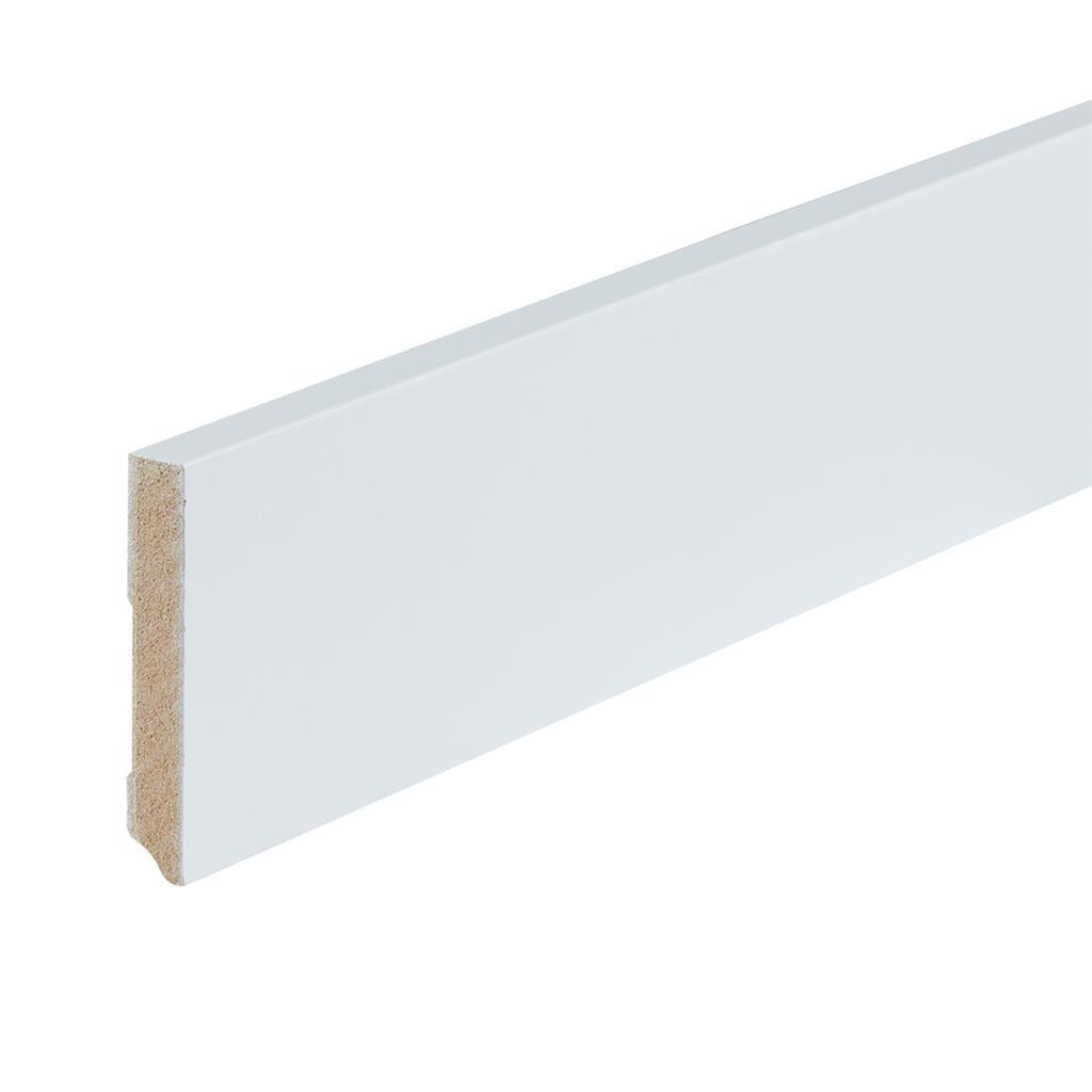 Plint 90x15mm RAL9010 recht model