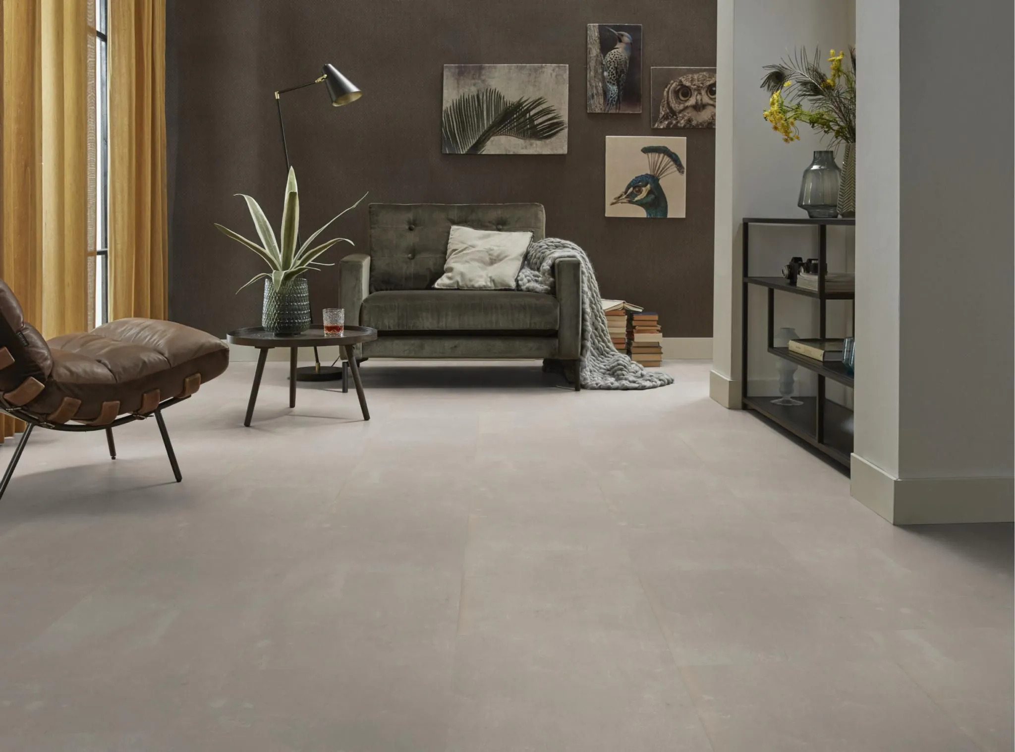 Interieur met Ambiant Piero XL klik Beige tegels