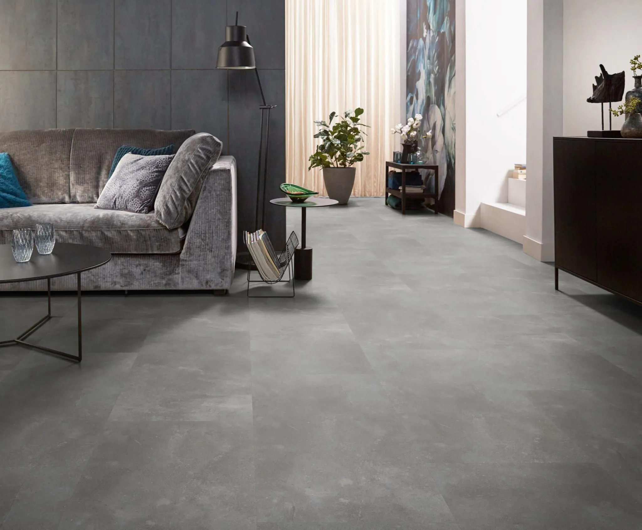 Interieur met Ambiant Piazzo Click Dark Grey