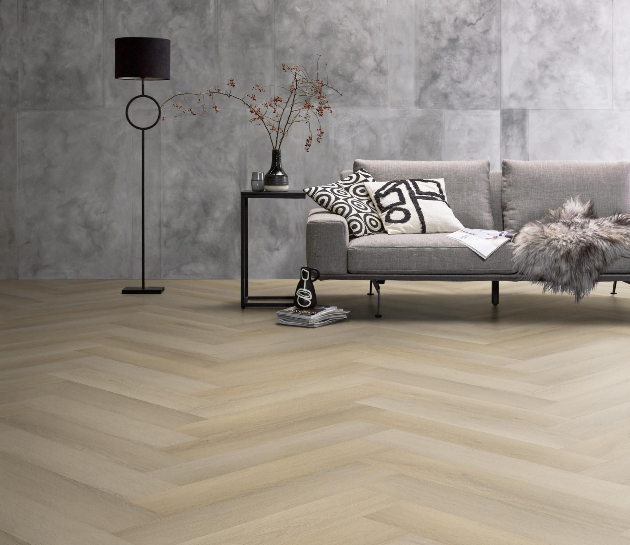 Ambiant Spigato Marento visgraat click Light Oak